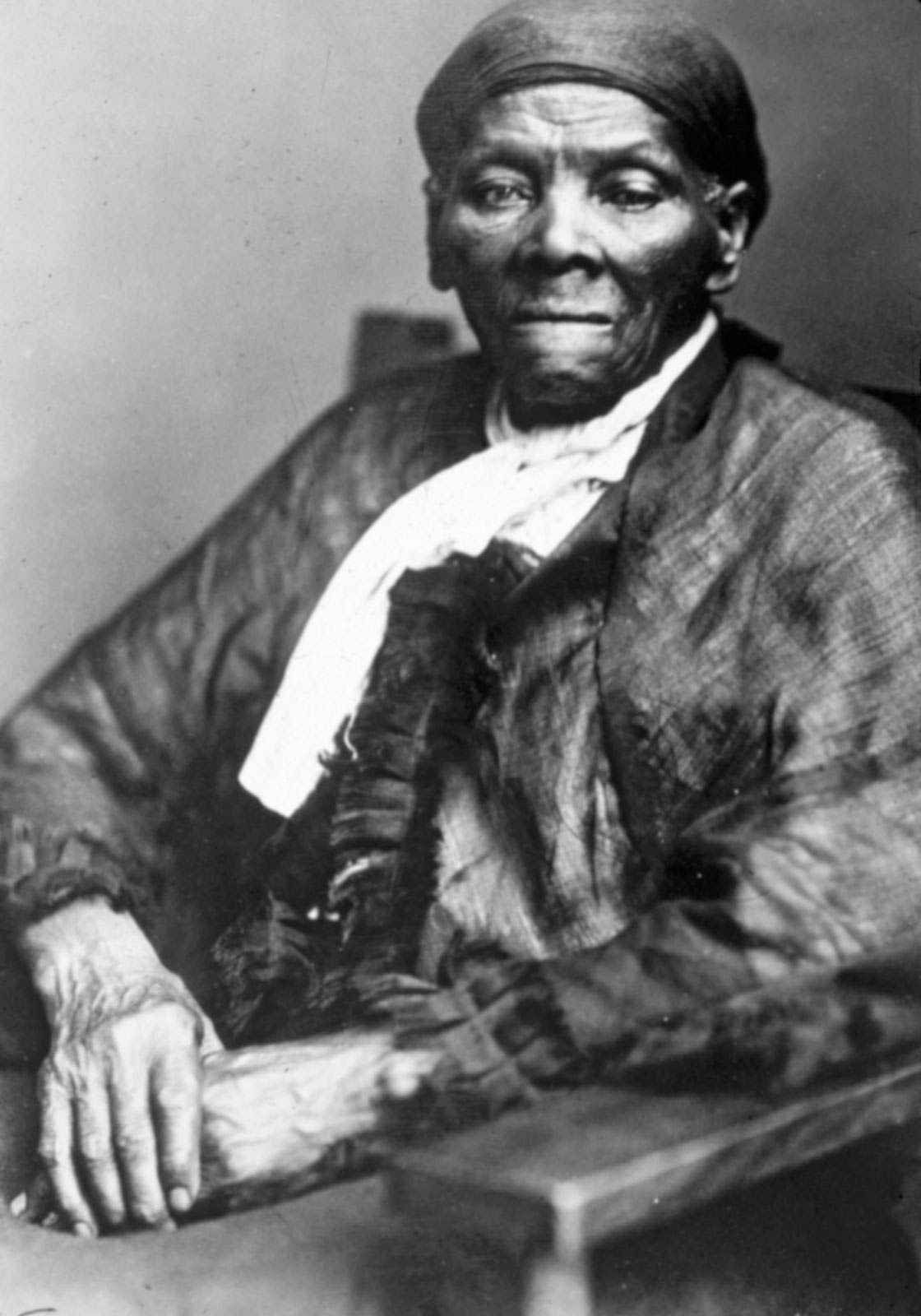 Harriet Tubman Portrait hands